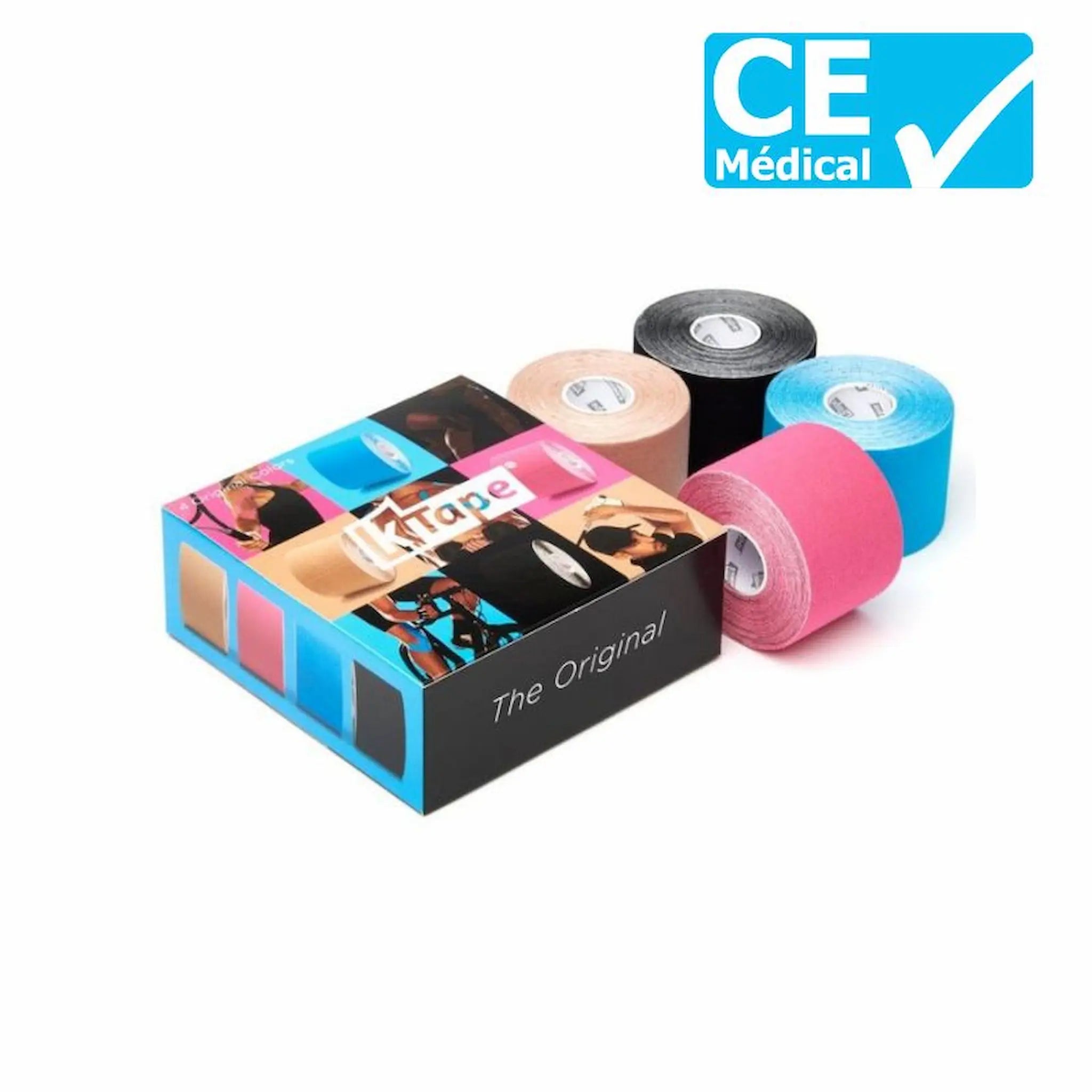 Bande Taping K-Tape 5 m – Sissel – Mix