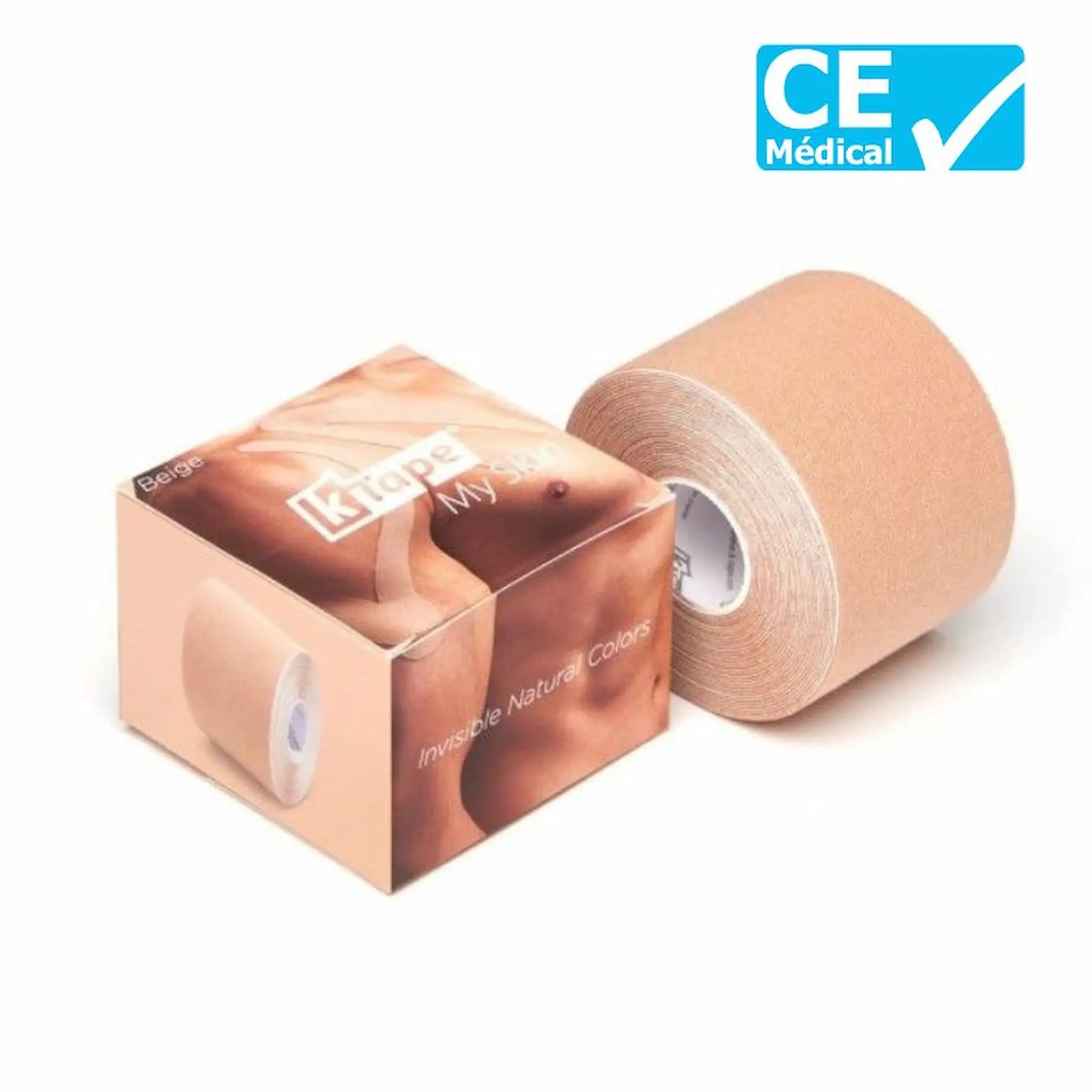 Bande Taping K-Tape 5 m – Sissel – Beige