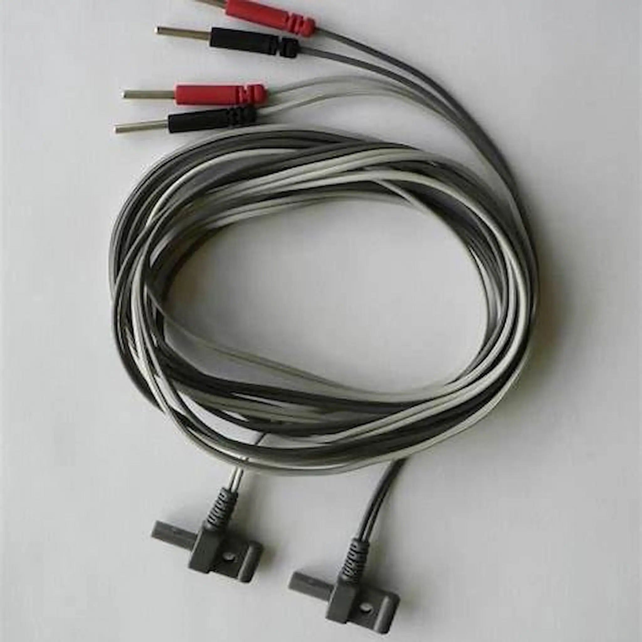 Câbles Bipolaires pour Électrostimulateur - Cefar - Modèle 1240 - Gris