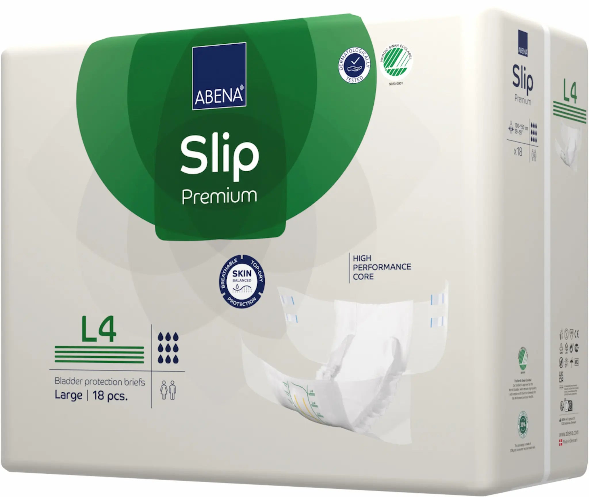 Change Complet Slip L4 Premium – Abena-Frantex – Large – Blanc
