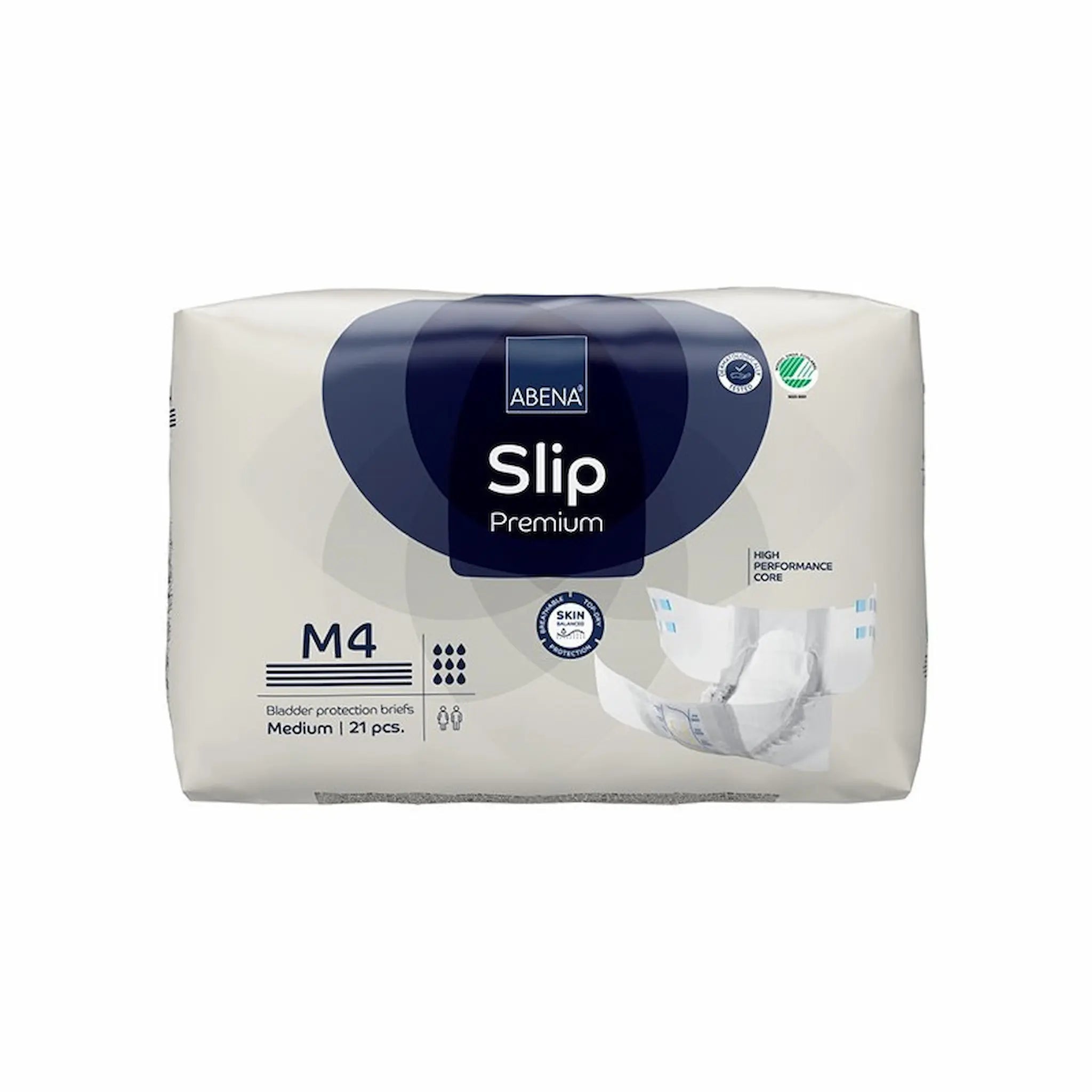 Change Complet Slip M4 Premium – Abena-Frantex – Medium – Blanc