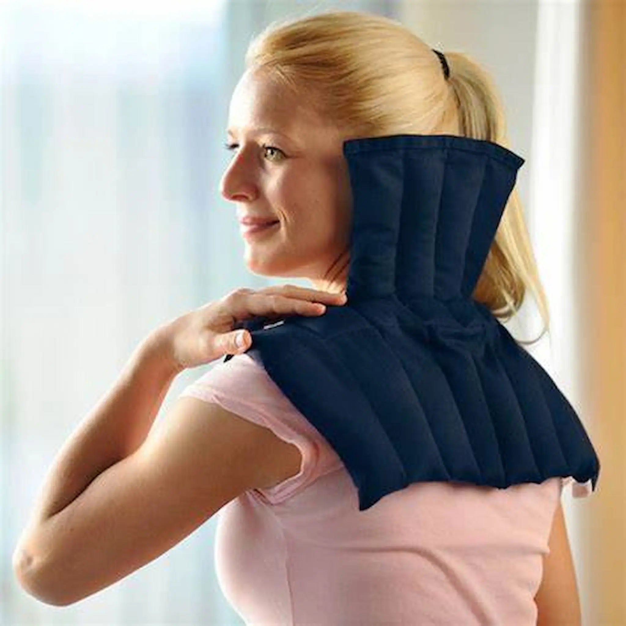 Compresse de lin SISSEL® LINUM ANATOMIC – Bleu