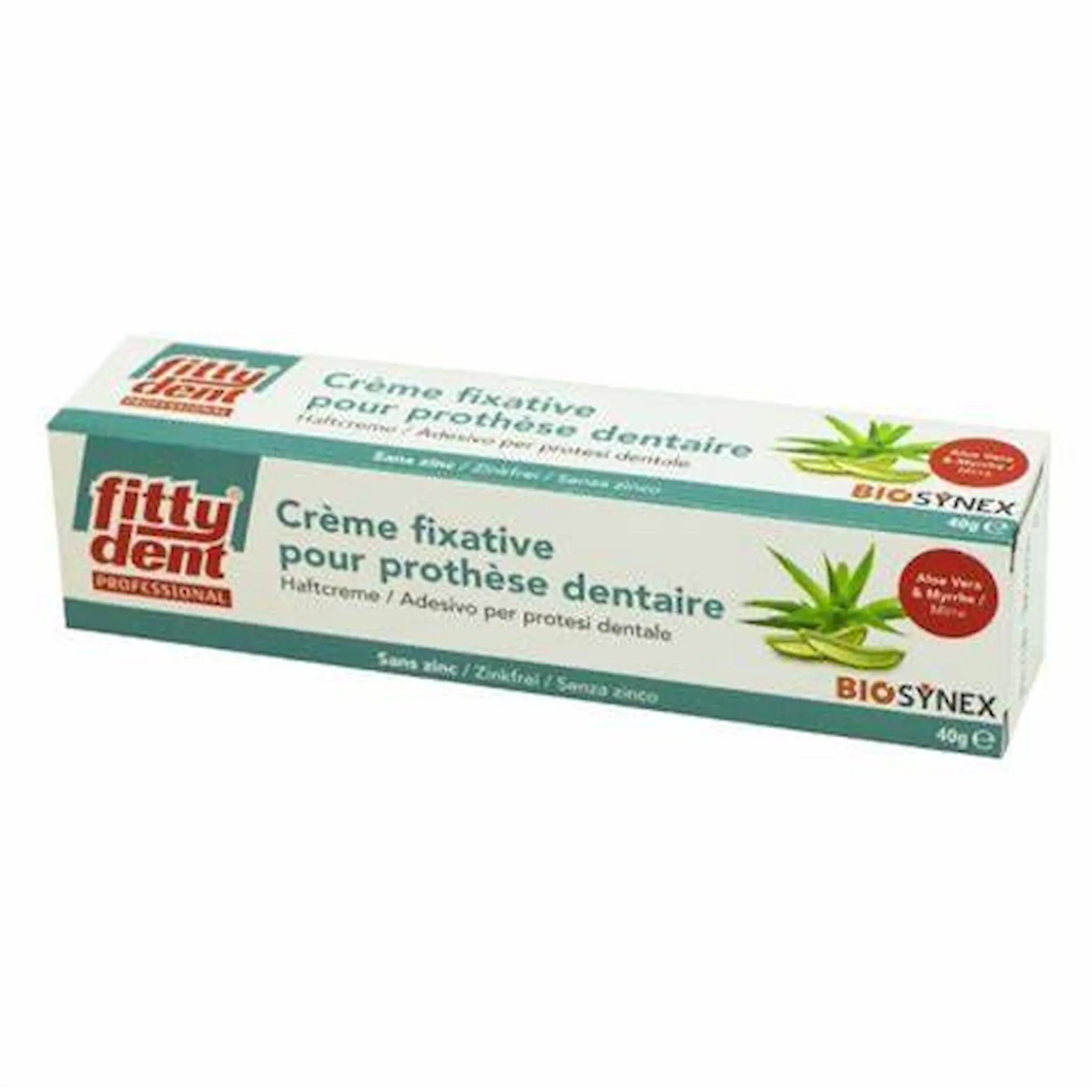 Crème Fittydent - Adhésive Bio pour Prothèses Dentaires