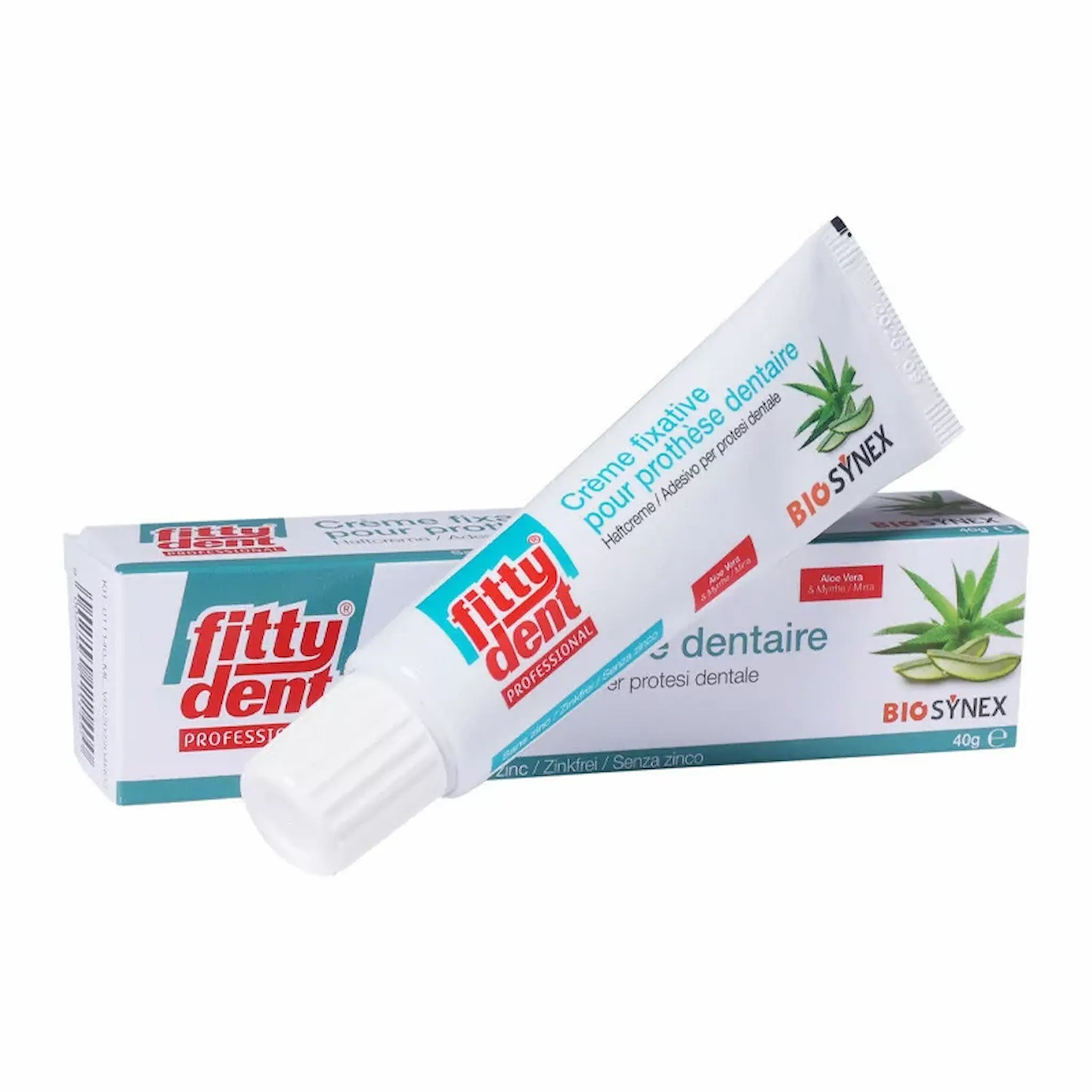 Crème Fittydent - Adhésive Bio pour Prothèses Dentaires