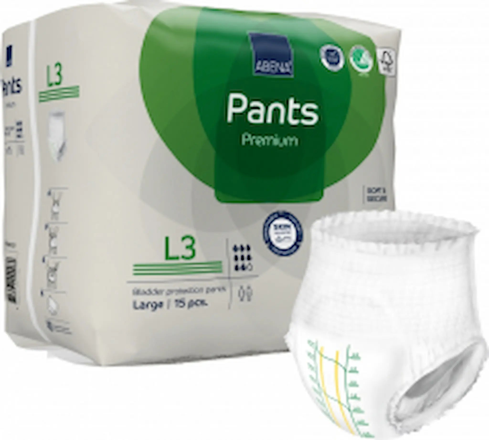 Culottes Absorbantes Pants L3 Premium – Abena-Frantex – Large – Blanc