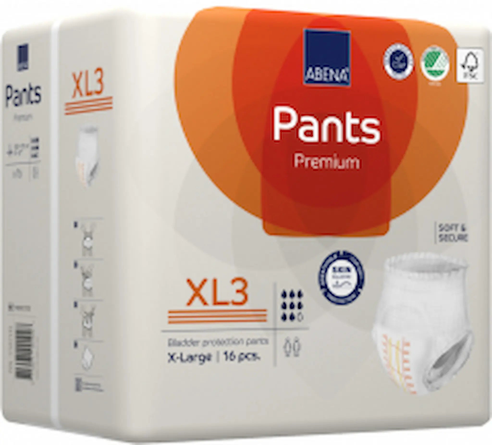 Culottes Absorbantes Pants XL3 Premium – Abena-Frantex – Extra Large – Blanc