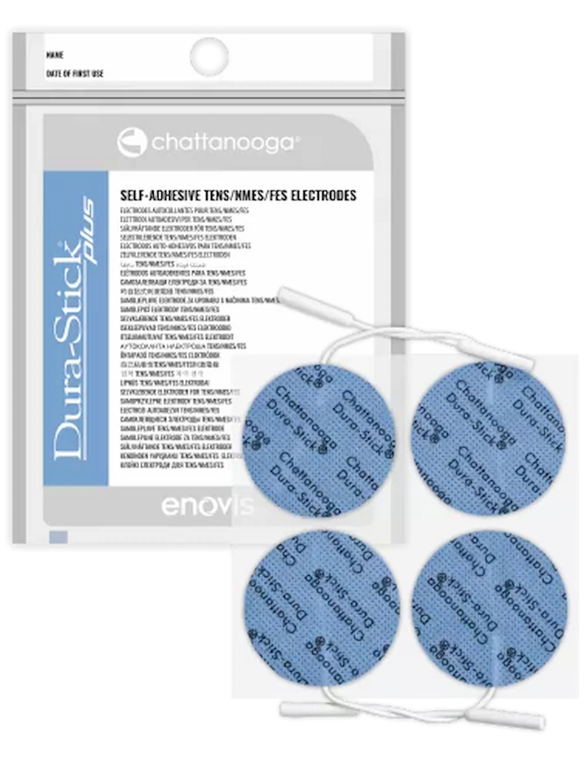 Electrodes à fil - Dura-Stick® plus - Ø32 mm ronde - sachet de 4