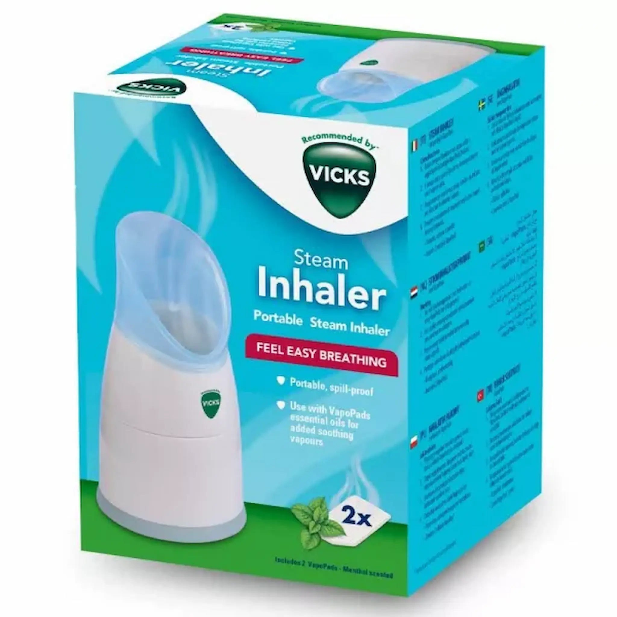 VICKS – Inhalateur à Vapeur – Blanc