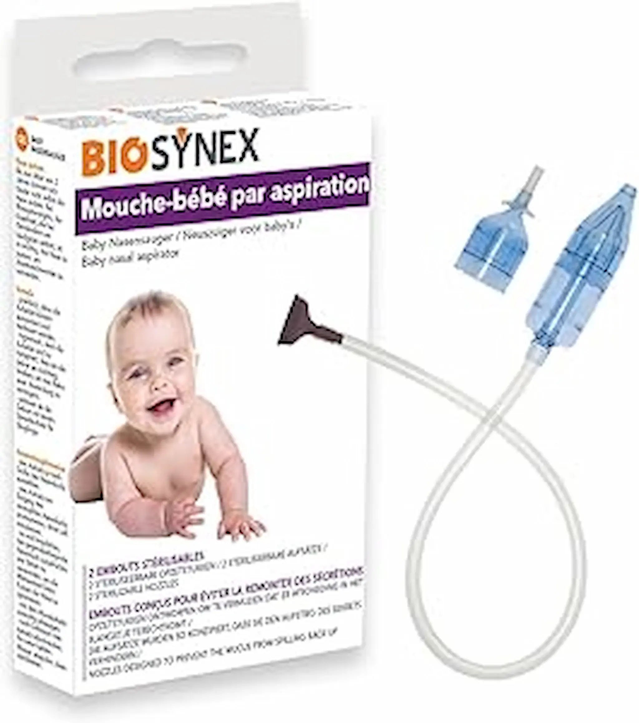 Mouche-Bébé Manuel par Aspiration – BIOSYNEX – Exacto