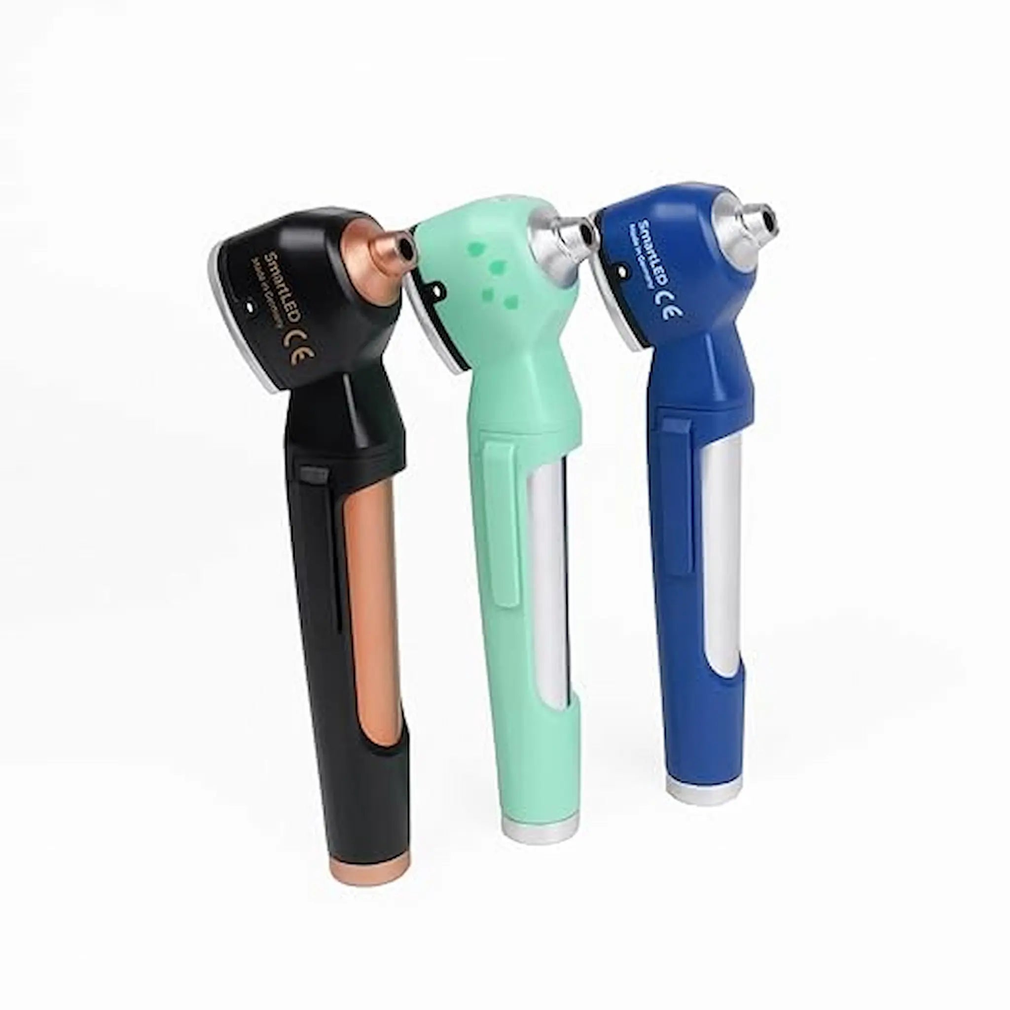 Otoscope Smartled – Spengler x Luxamed – Bronze / Myrtille / Vert pedia