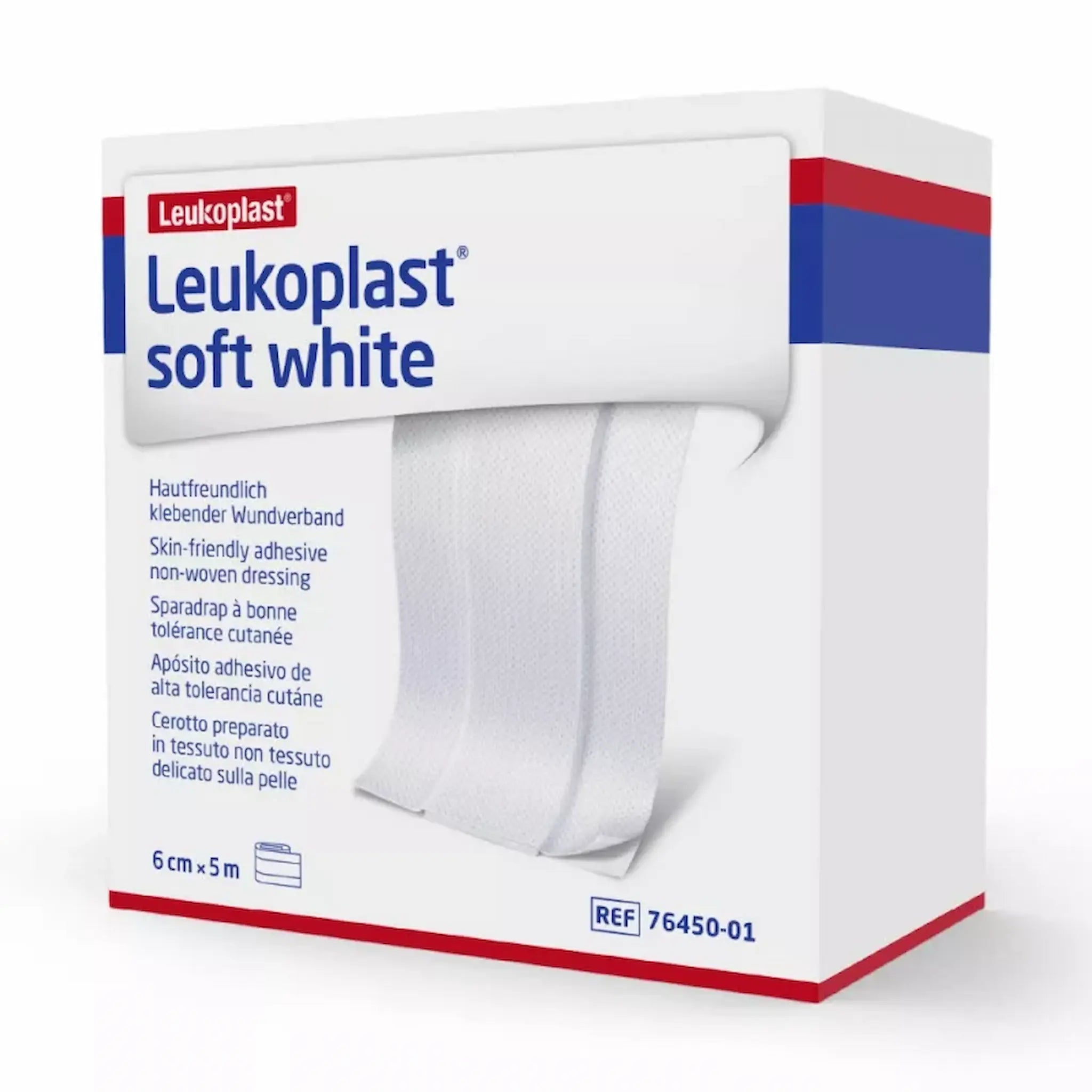 Pansement Leukoplast Soft White 5 m x 6 cm – BSN Medical – Blanc