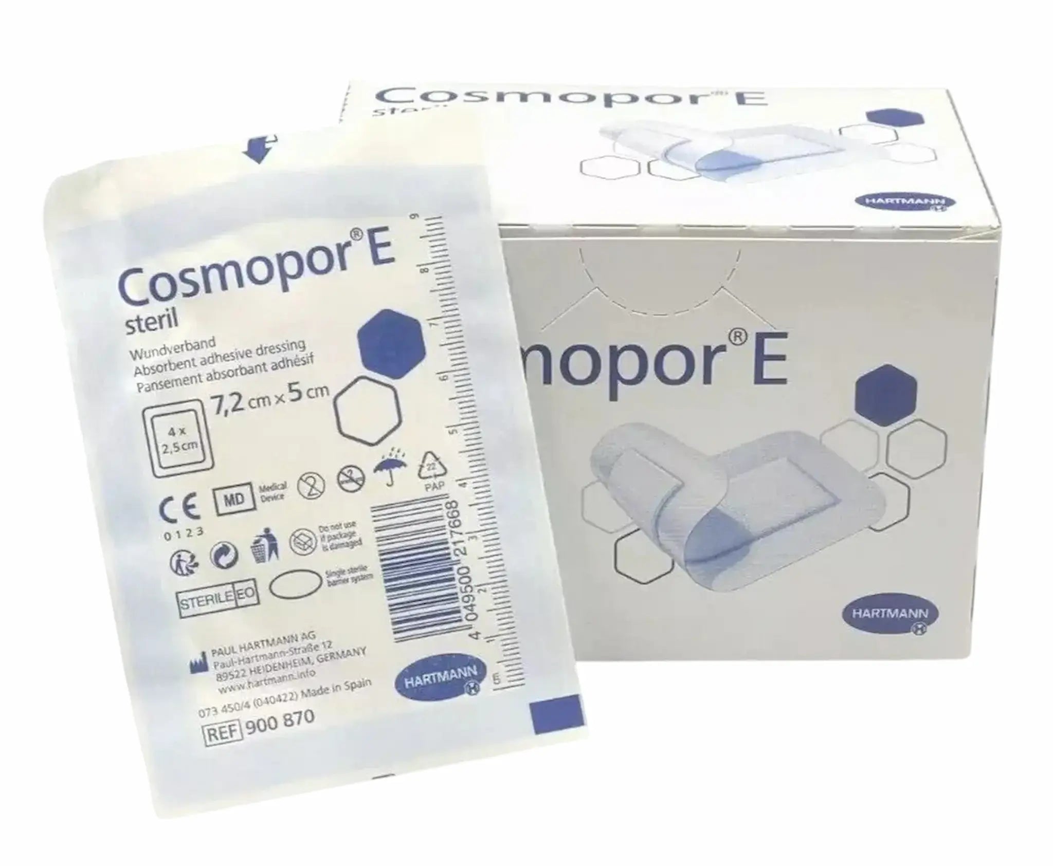 Pansement Stérile - Cosmopor - 7.2 X 5 CM - Laboratoire hartmann
