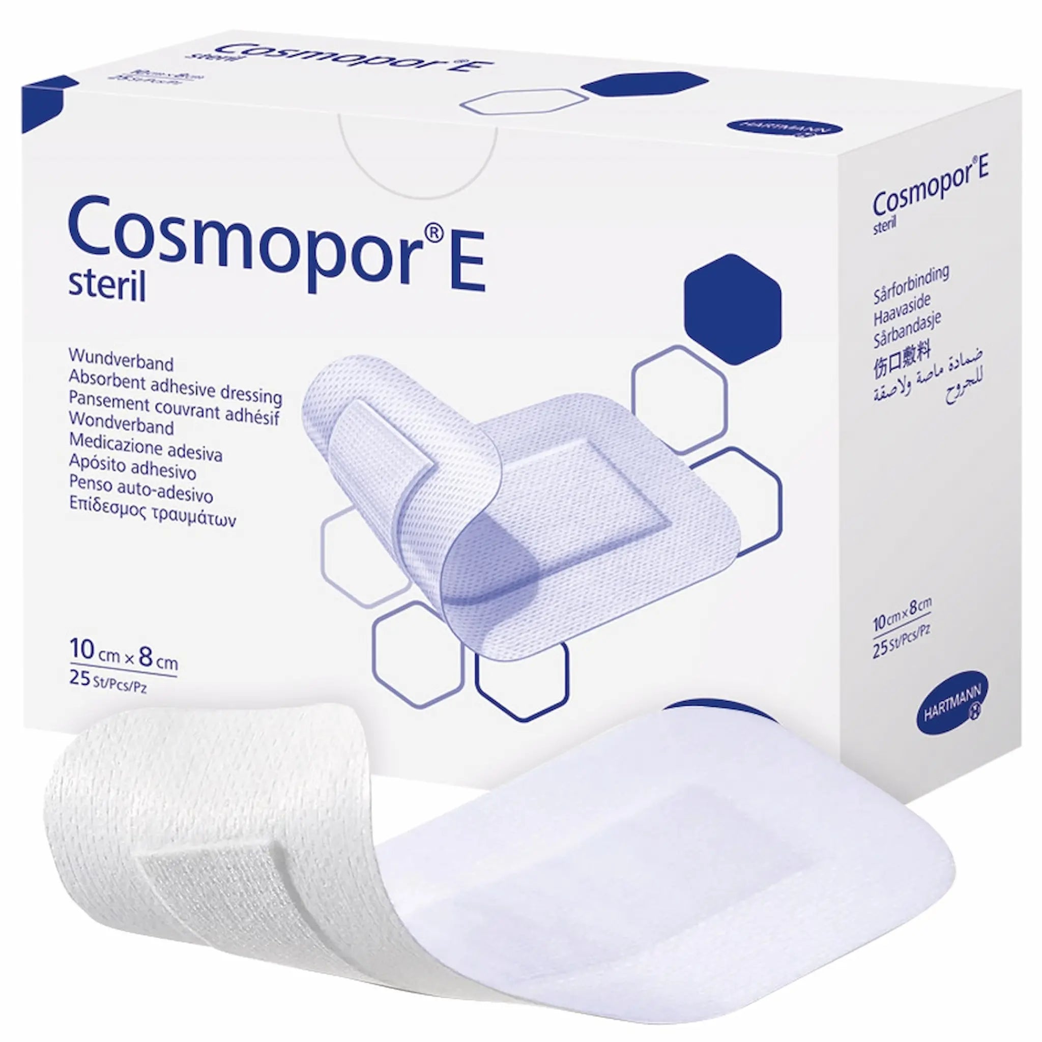 Pansement Stérile - Cosmopor - 10 X 8 CM - Laboratoire hartmann