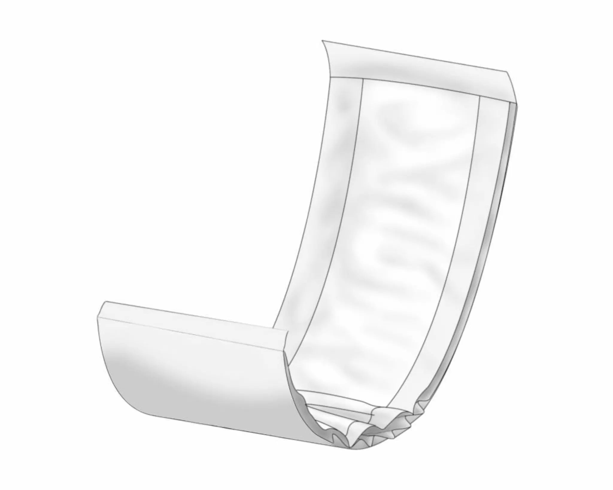 Protection Droite Traversable – Abena-Frantex – Abri-Let Maxi 15 x 60 cm