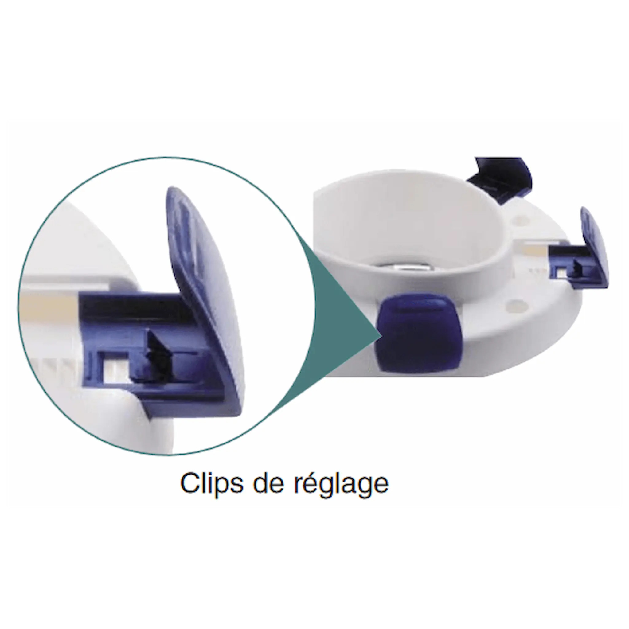 Réhausse WC Clipper 3 – Avec abattant intégré
