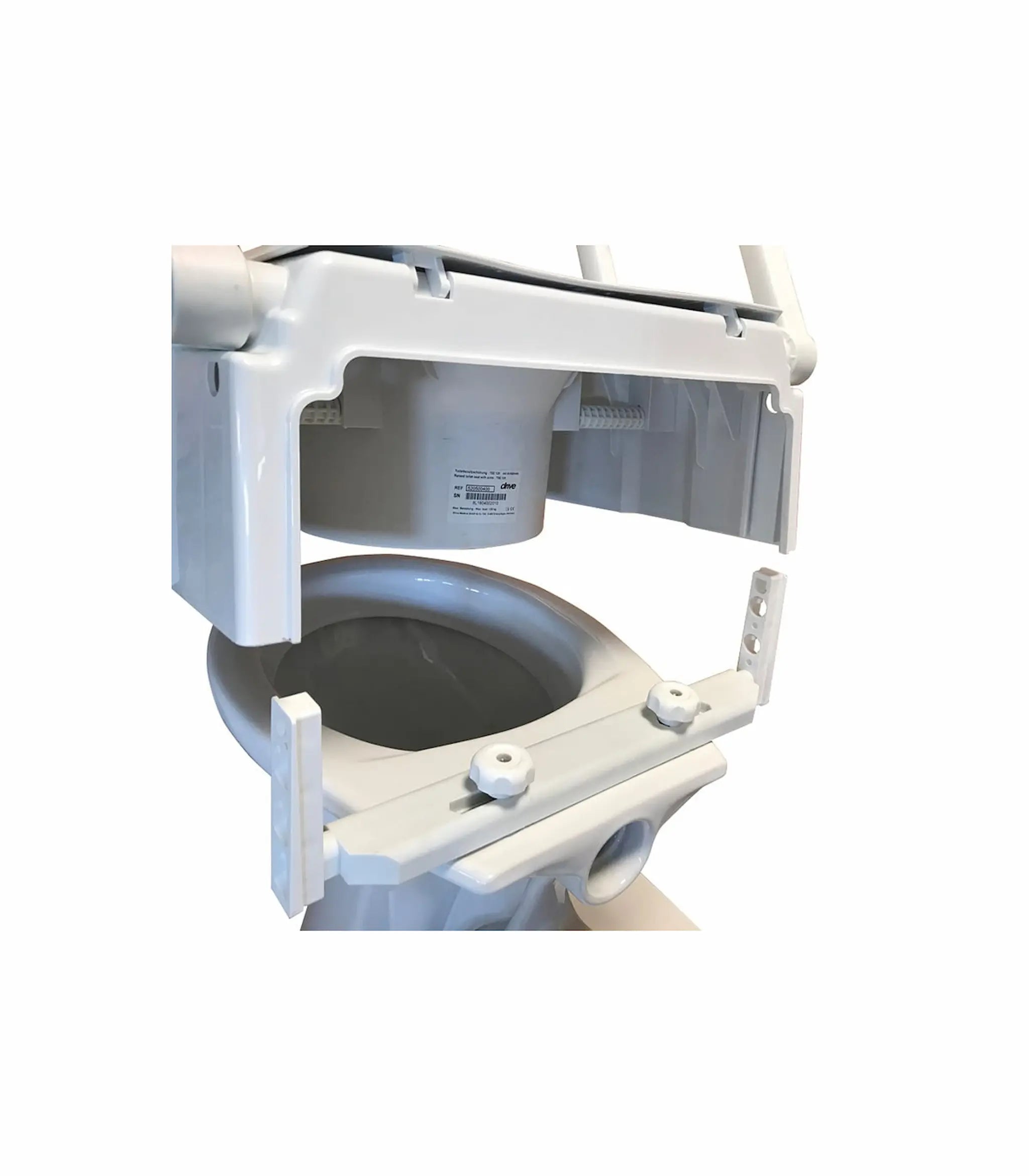 Réhausse WC TSE 120 PLUS – avec accoudoirs relevables