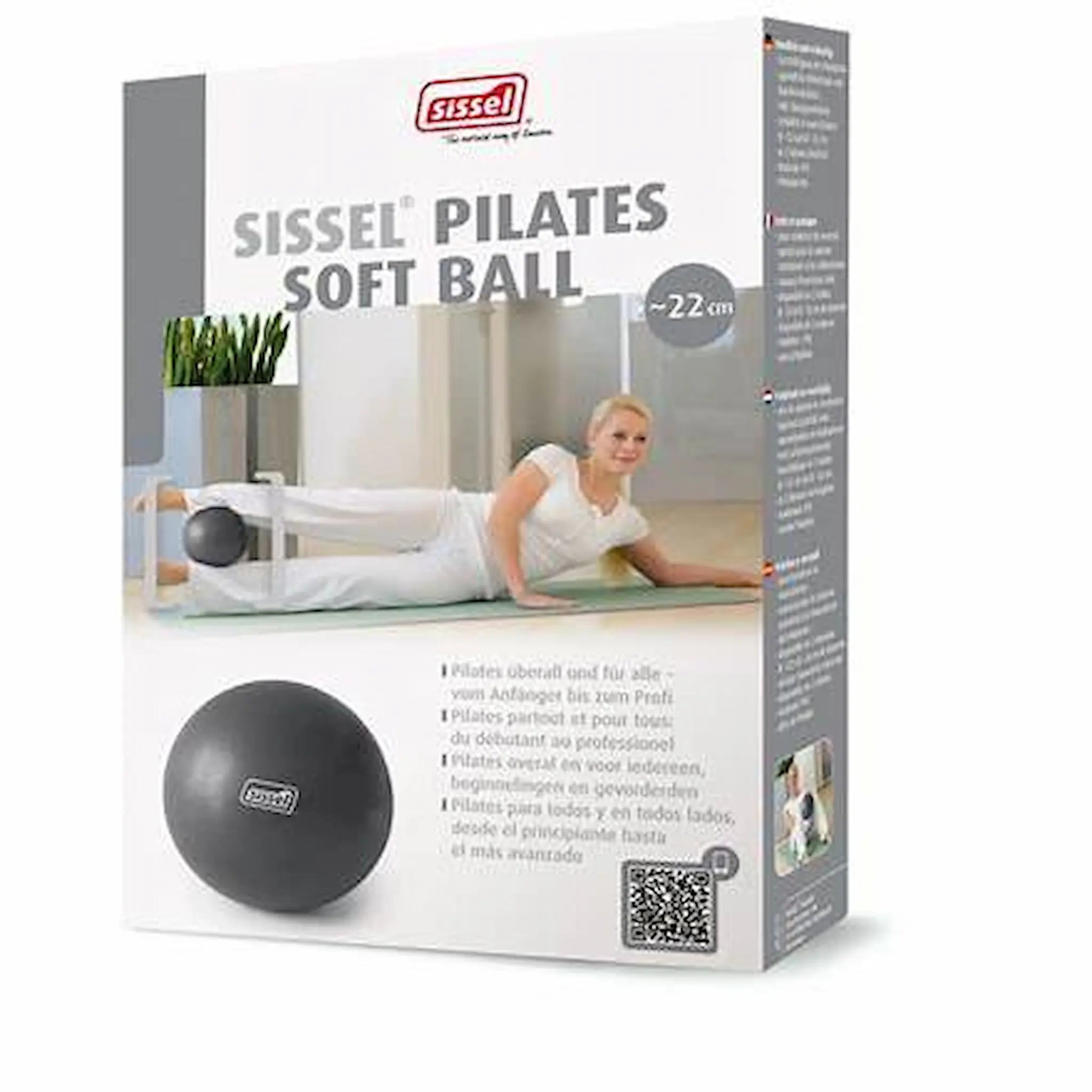 Pilates Soft Ball - SISSEL - 22 cm
