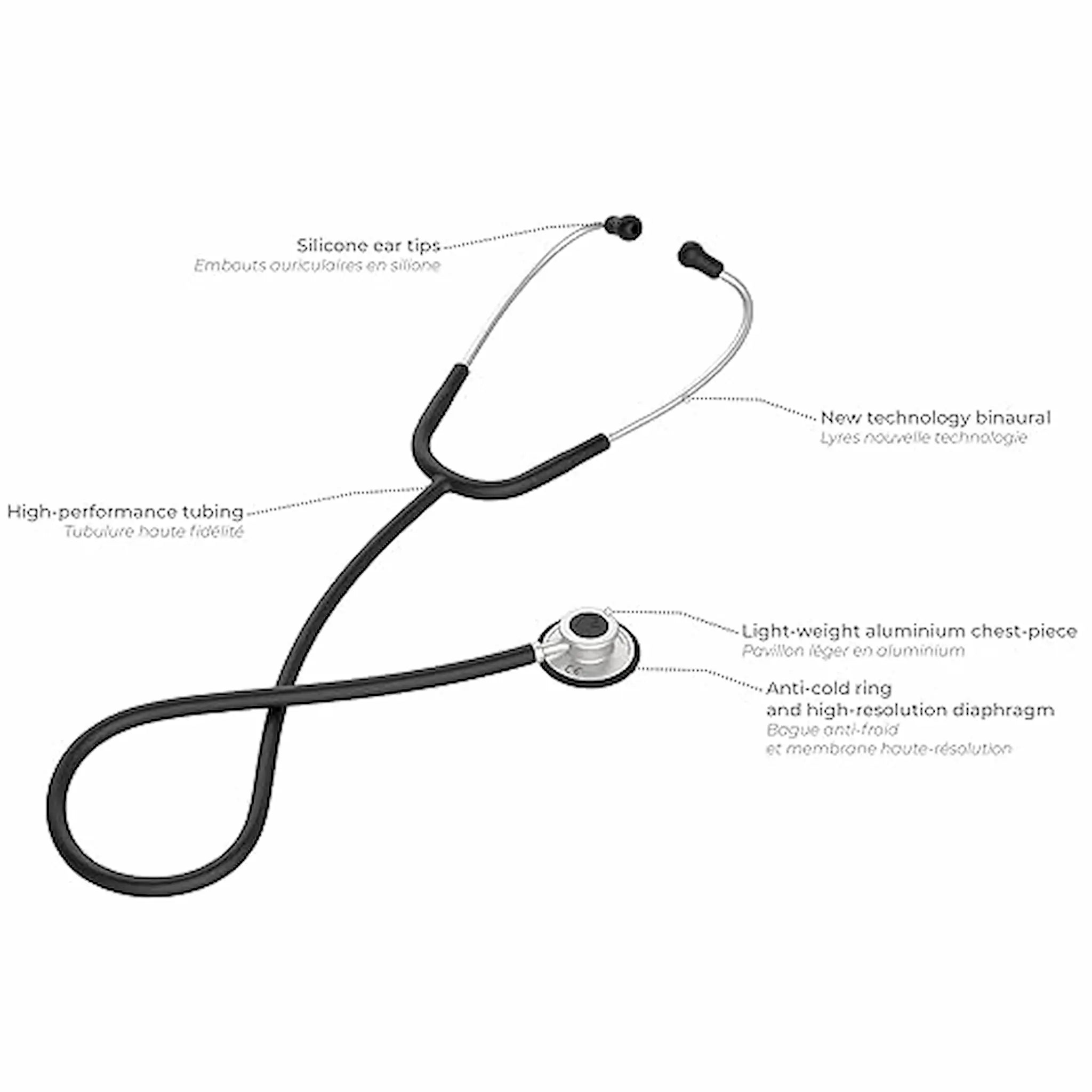Stéthoscope - Spengler - Pulse II - Simple pavillon