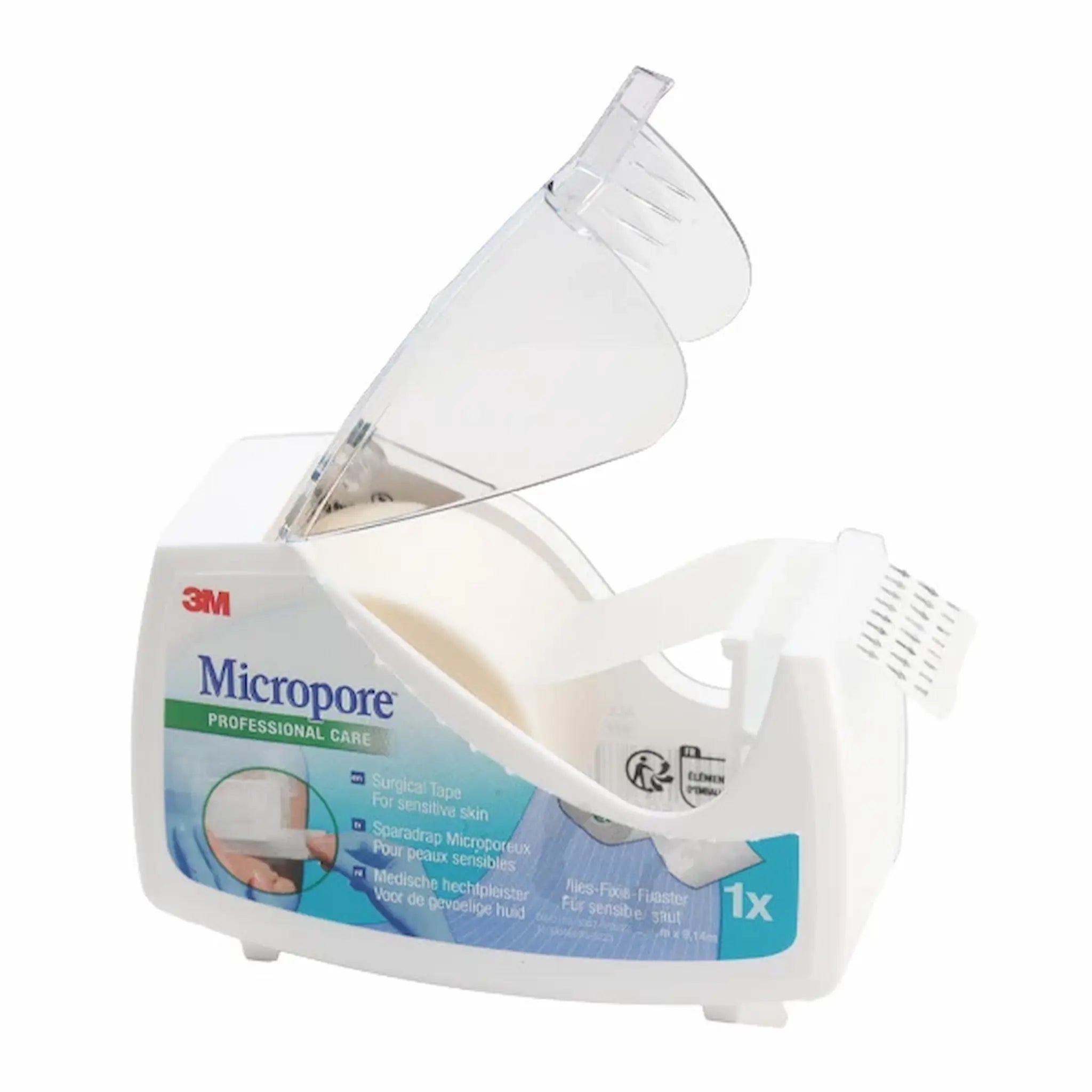 Sparadrap Micropore 3M 2,5 cm × 9,14 m avec dévidoir