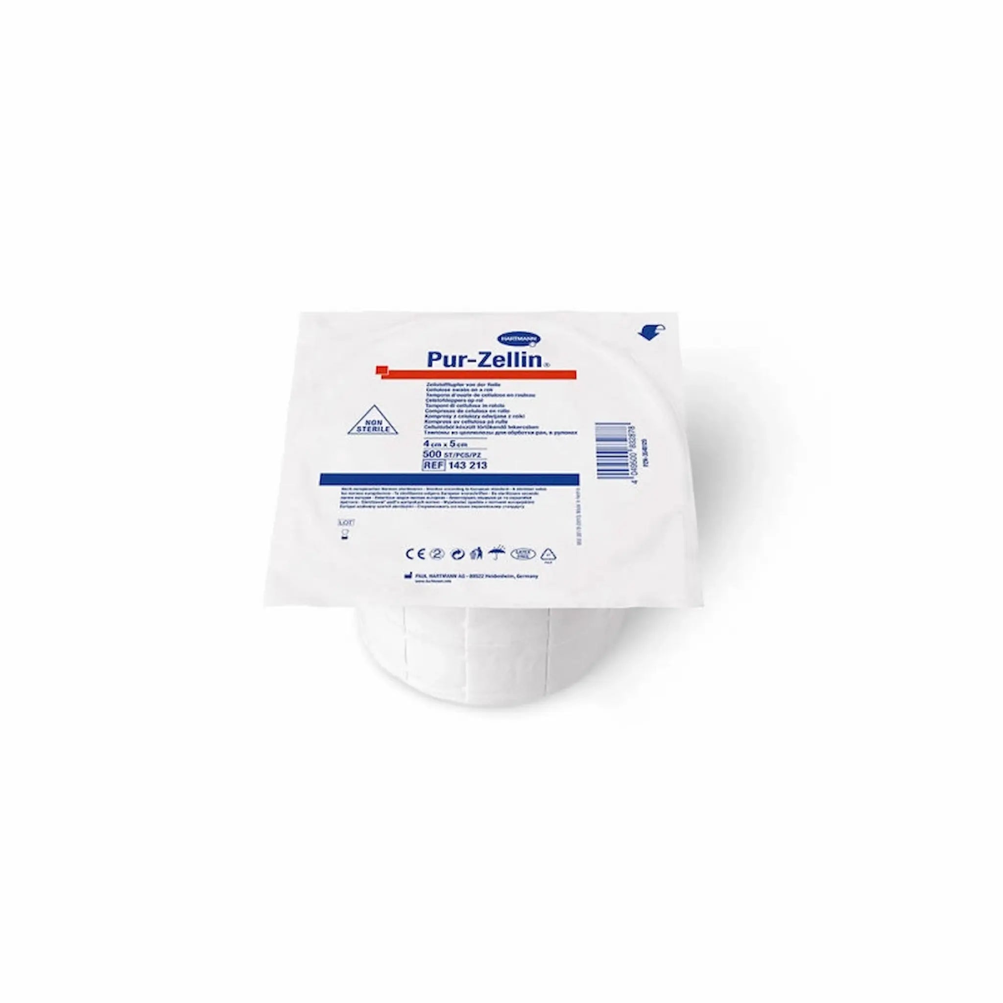 Tampon Ouate de Cellulose – HARTMANN – Pur-Zellin® – 4x5 cm