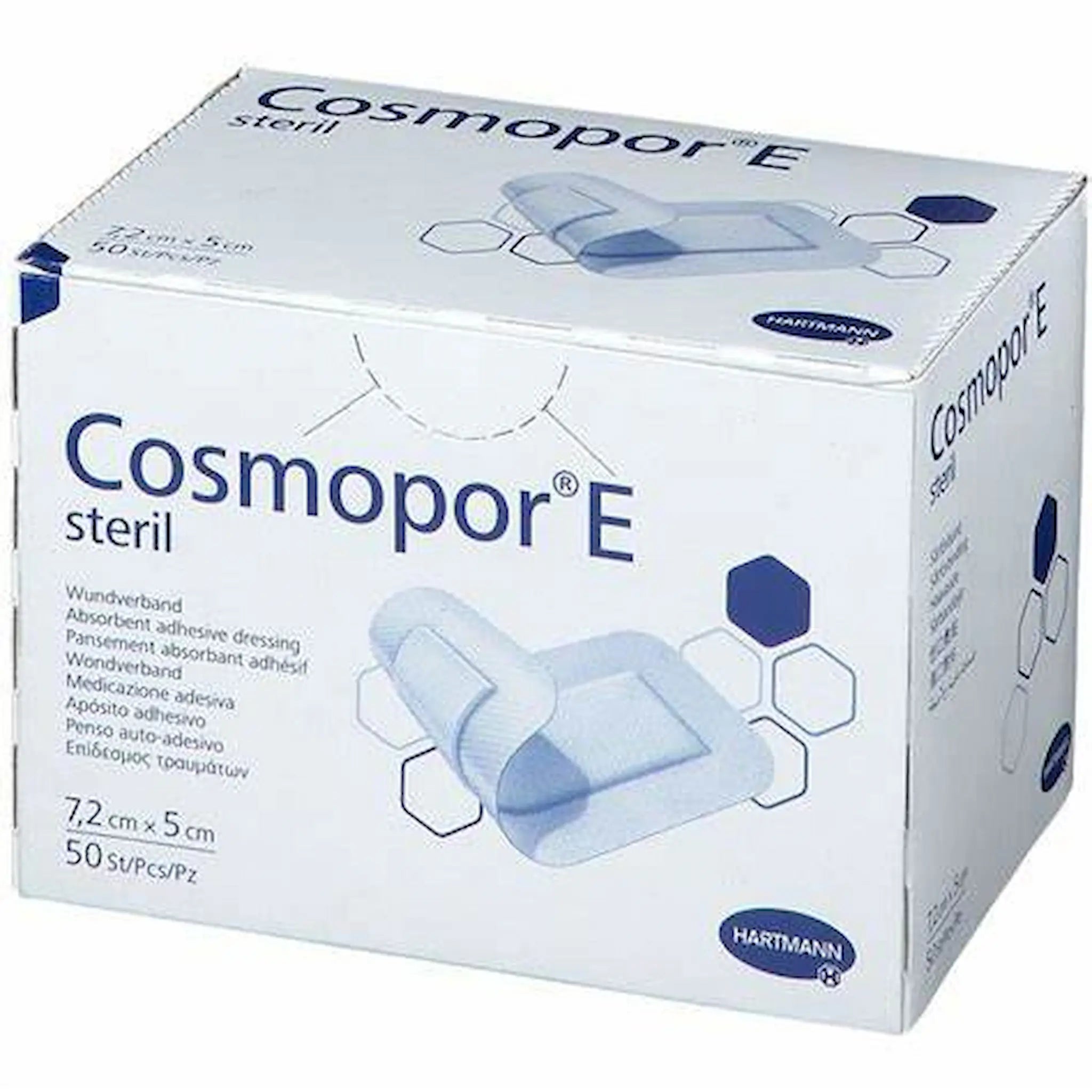 Pansement Stérile - Cosmopor - 7.2 X 5 CM - Laboratoire hartmann